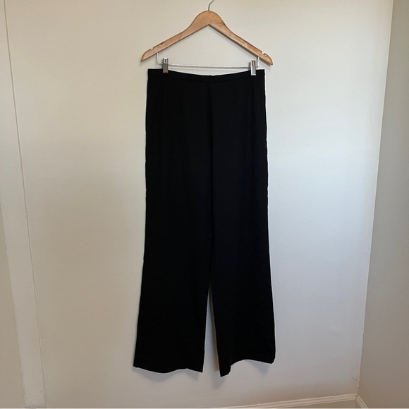 Ralph Lauren Purple Label Womens Wool Blend Black Dress Pants Size 8 - Picture 1 of 6